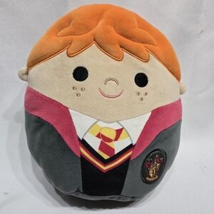 8" Squishmallows Harry Potter Ron Weasley plush Good Condition Needs A Wash Mino